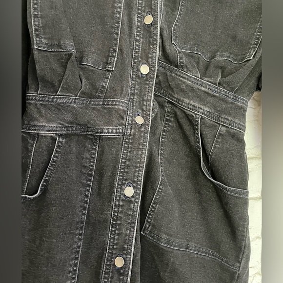 Free People Bo soft denim dress new - Picture 7 of 12